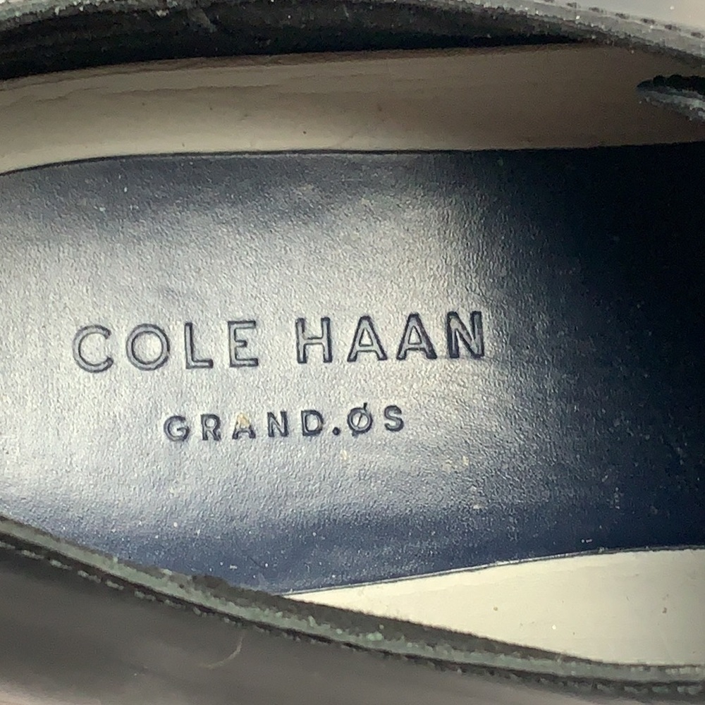 Cole Haan black Grand plain toe Oxfords sz 11 - Picture 8 of 9